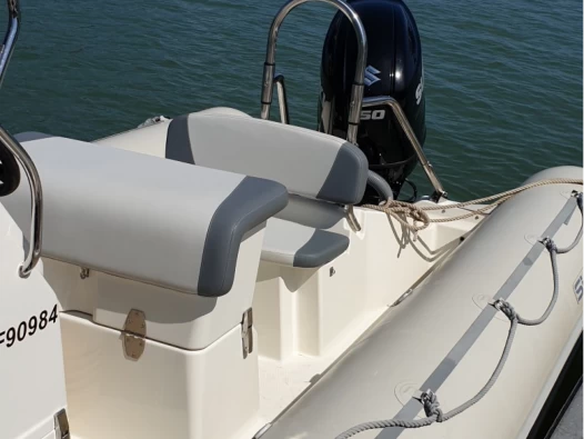 Uthyrning RIB i Pornic - Bombard Sunrider 650 Gris