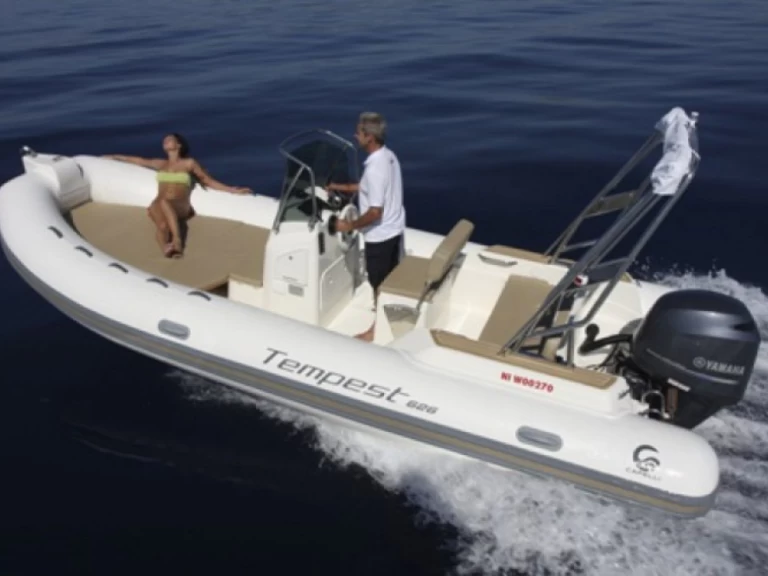 Capelli Tempest 626 charter bareboat eller skeppad i Propriano