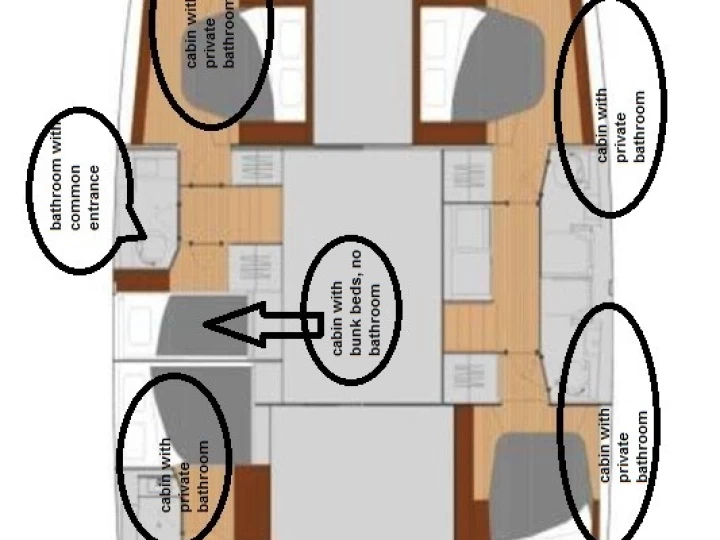 Båtuthyrning Fountaine Pajot Saona 47 i Biograd Na Moru på Samboat 