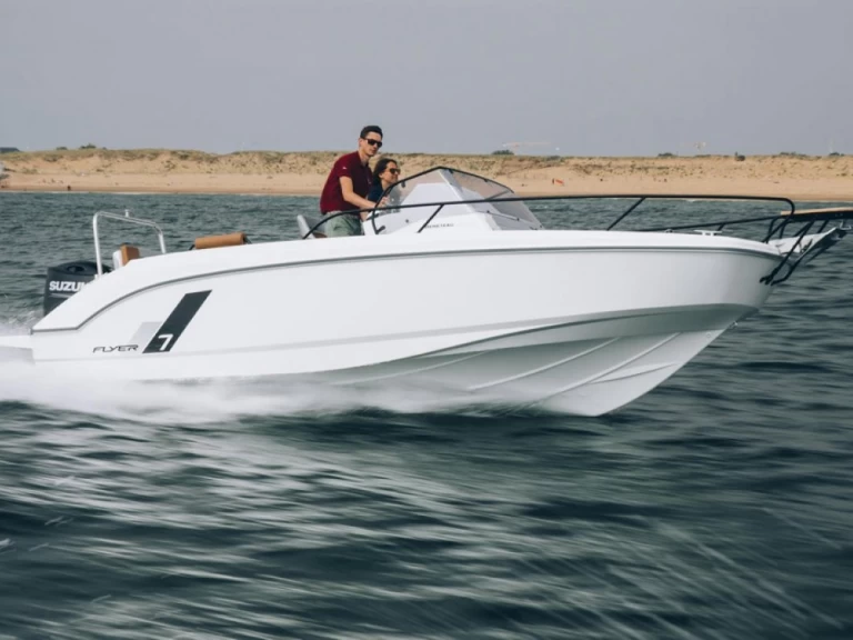 Yacht charter Mahon billig Flyer 7 SUNdeck