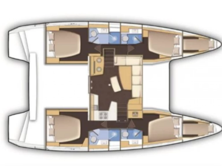 Uthyrning Katamaran  Lagoon med en båtlicens 