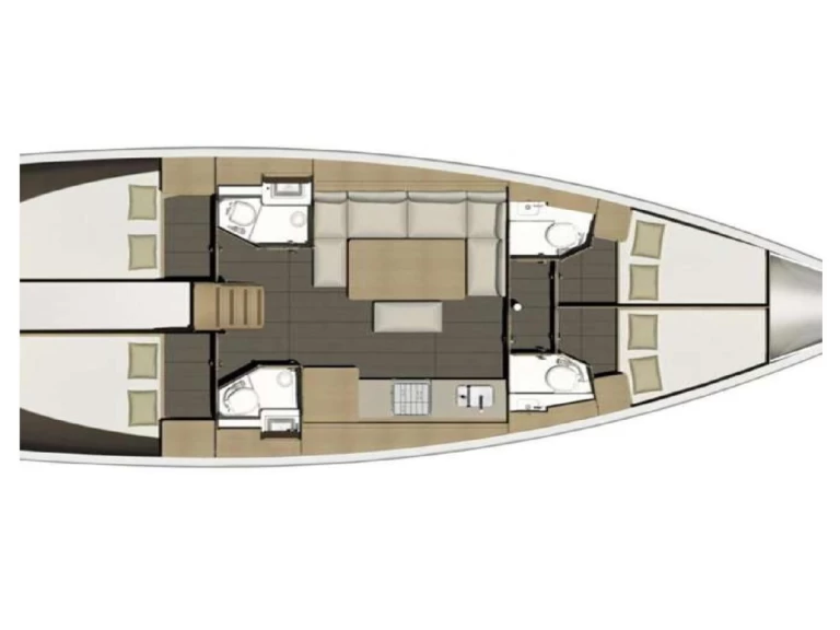 Yacht charter Olbia billig Dufour 460 Grand Large