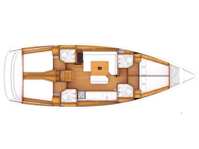 Hyra Segelbåt  med eller utan skeppare Jeanneau Lefkáda 