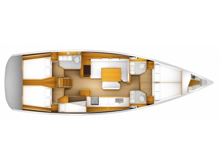 Jeanneau Sun Odyssey 509 charter bareboat eller skeppad i Kos 