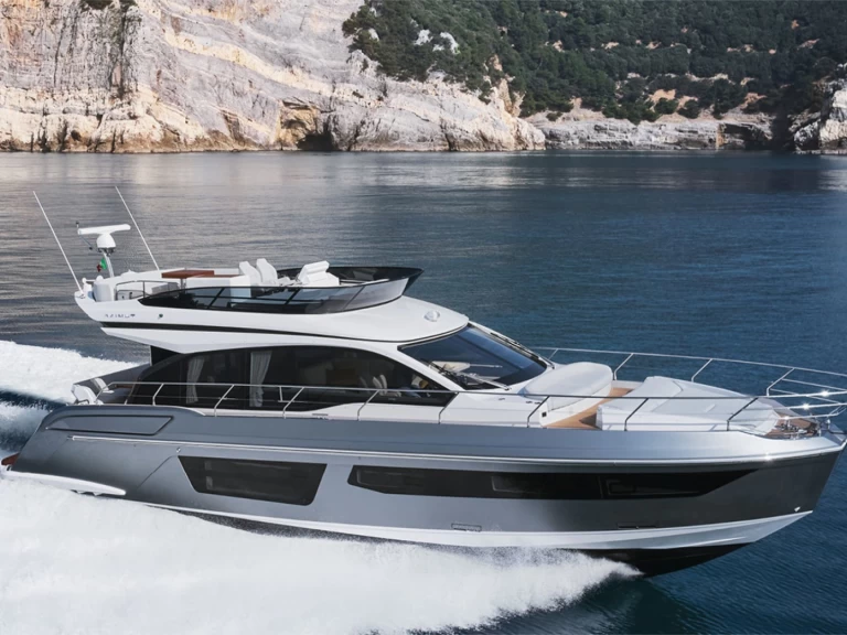 Yacht charter Barcelona billig Azimut 53 Fly