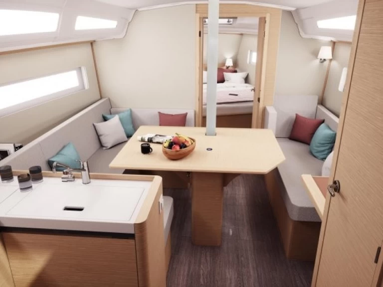 Uthyrning Segelbåt  Jeanneau med en båtlicens 