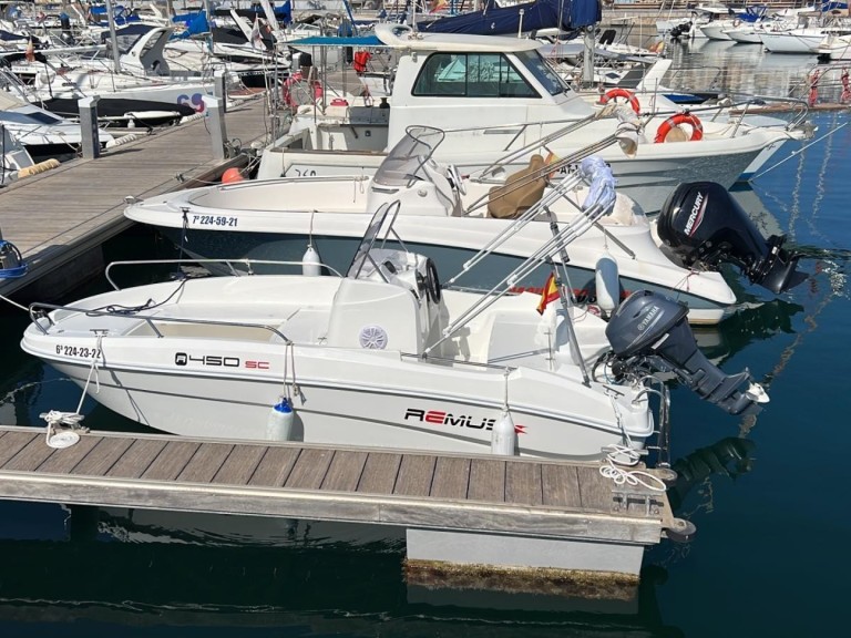 Uthyrning Motorbåt  i Port d'Alicante - Remus Remus 450 open