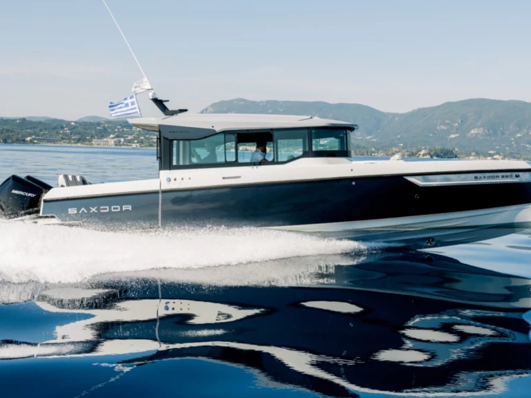 Uthyrning Motorbåt  Saxdor med en båtlicens 