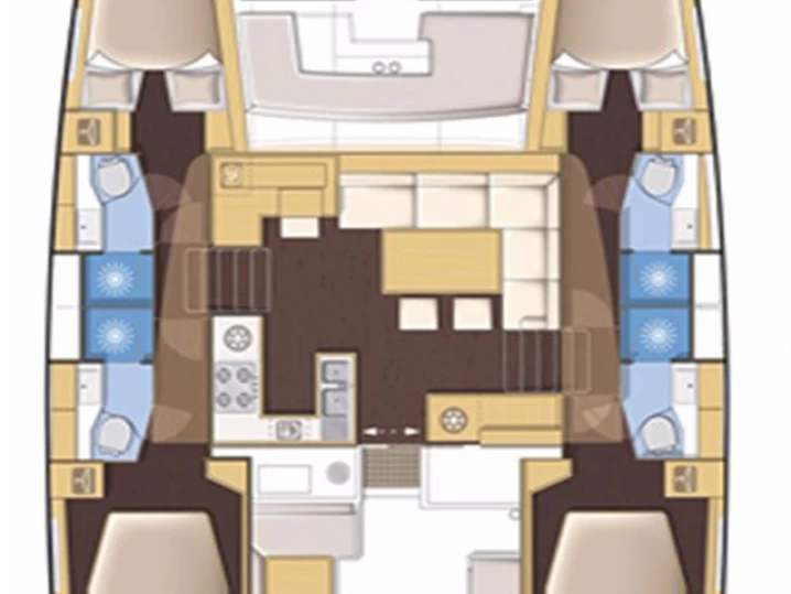 Hyra Katamaran  med eller utan skeppare Lagoon Sant Antoni de Portmany 