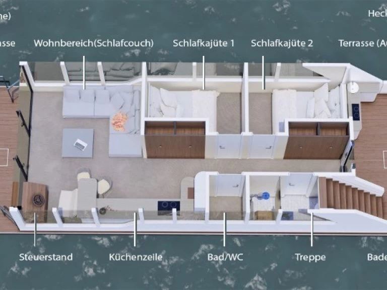 Hyra Kanalbåt med eller utan skeppare Luxboot Buchholz City 