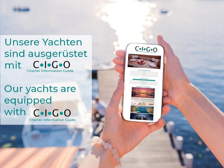 Bavaria Cruiser 46 charter bareboat eller skeppad i Rogoznica