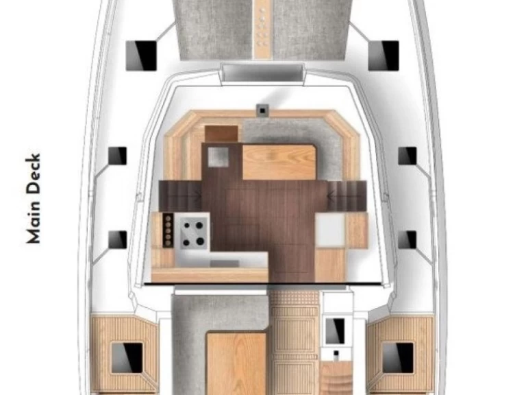 Yacht charter Primošten  billig Cervetti 44 - 4 + 1 cab.