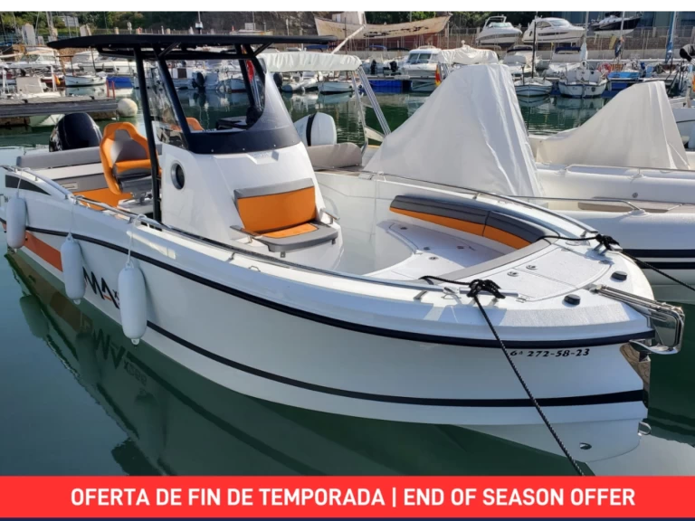 BMA X266 charter bareboat eller skeppad i Mahon