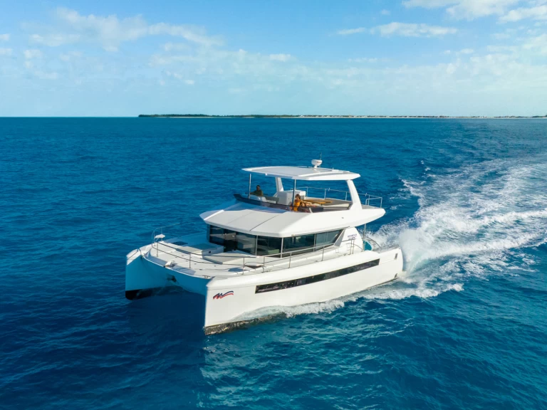 Yacht charter Nassau billig Leopard 46 Powercat
