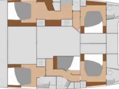 Hyr en Fountaine Pajot Saba 50 Ajaccio 