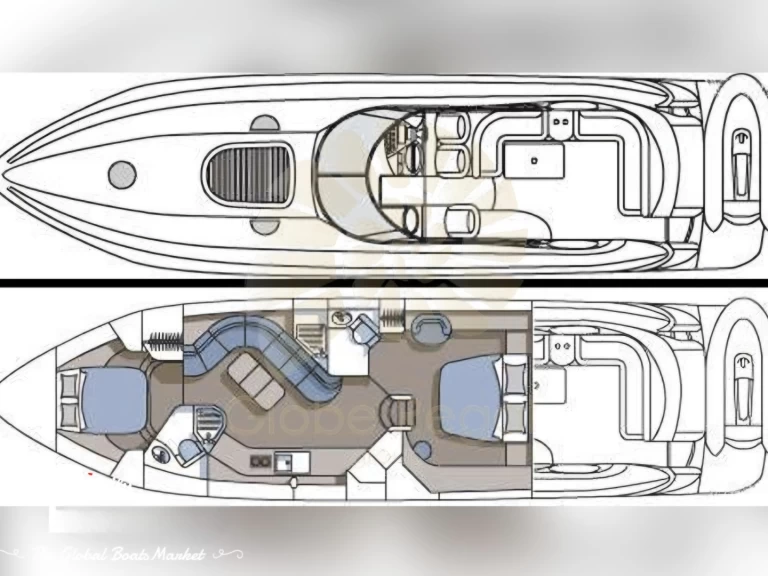 Uthyrning Ibiza Town - Sunseeker sunseeker 56 av Samboat 
