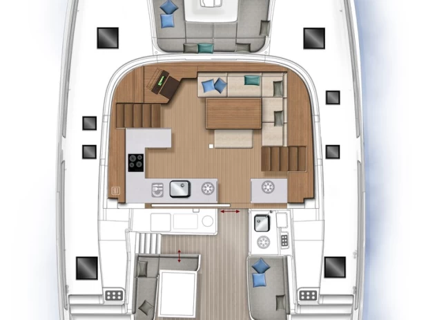 Katamaran  för uthyrning Donji Seget till det bästa priset 