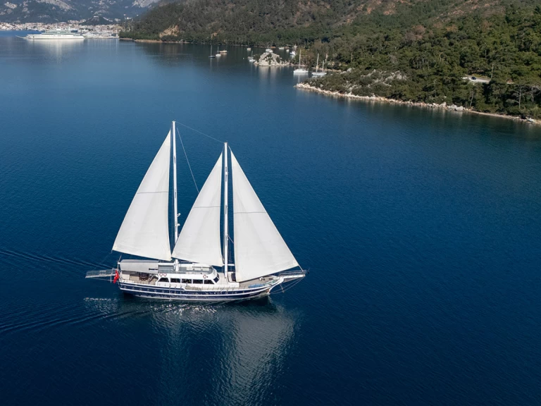 Uthyrning Segelbåt  Custom Gulet-Motor Sailor med en båtlicens 