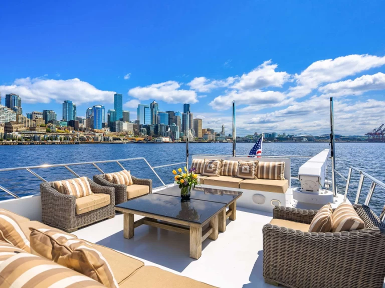 Lyx yacht för uthyrning Seattle till det bästa priset 