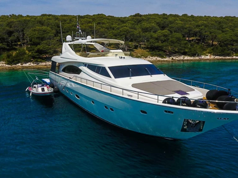 Båtuthyrning Ferretti Ferretti Yachts 880 - 4. cab i Trogir  på Samboat 