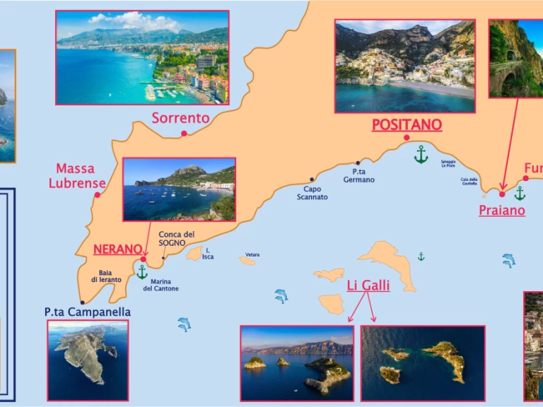 Jeanneau Cap Camarat 7.5 WA charter bareboat eller skeppad i Positano (Italien)