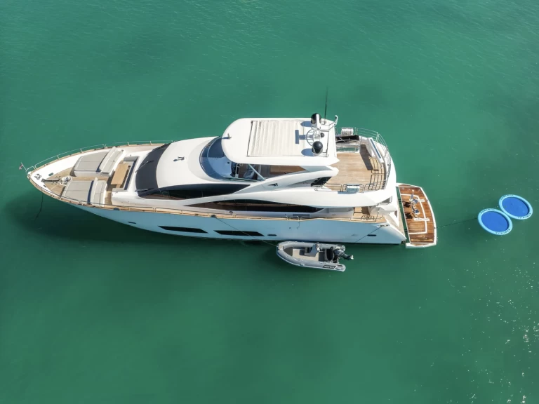 Lyx yacht för uthyrning South Miami Beach till det bästa priset 