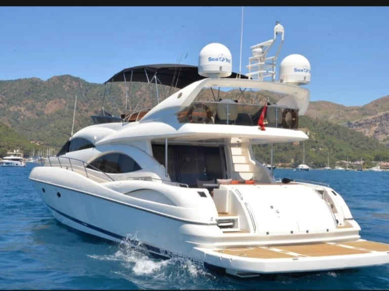 Uthyrning Lyx yacht i Gocek - Sunseeker Manhattan 74