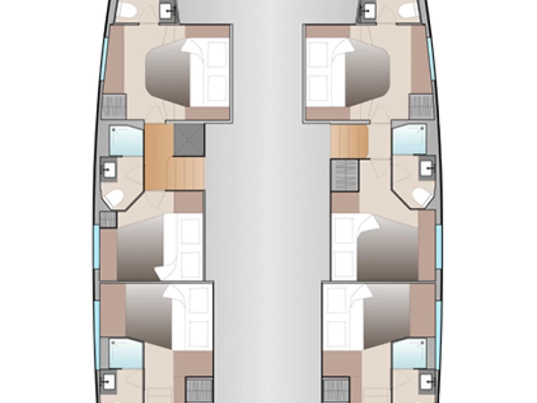 Yacht charter Eden Island billig Aura 51