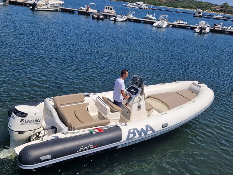 Yacht charter Porto Rotondo billig Sport 22
