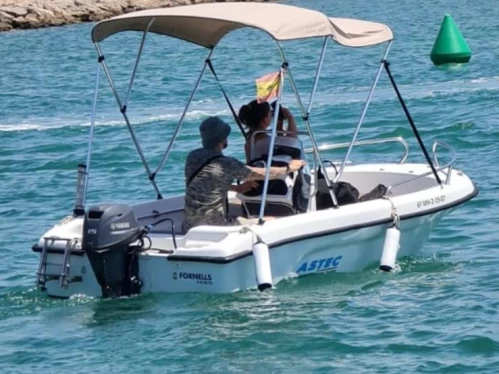 Hyra Motorbåt  med eller utan skeppare Astec Es Canutells 