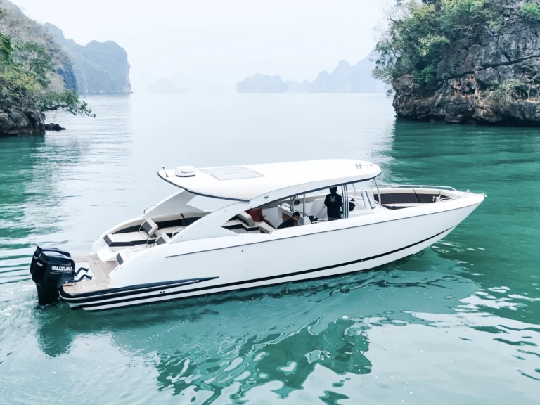 Uthyrning Motorbåt  Sport Cruiser med en båtlicens 