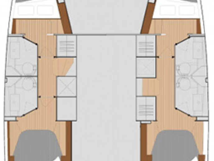 Fountaine Pajot Fountaine Pajot Lucia 40 - 4 cab. charter bareboat eller skeppad i Gouvia