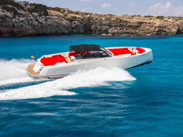 Vanquish 54 Blue Brothers 2.0 charter bareboat eller skeppad i Théoule-sur-Mer