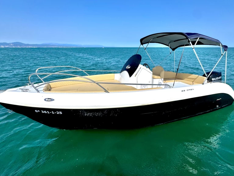 Gaia Open charter bareboat eller skeppad i Benalmadena