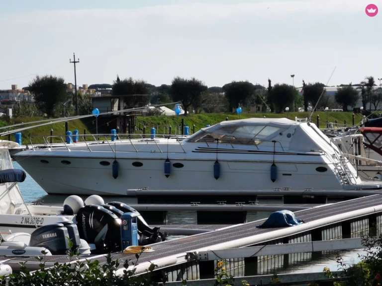 Rizzardi Cr 50 Day  charter bareboat eller skeppad i Fiumicino