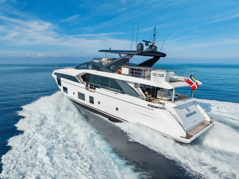 Lyx yacht för uthyrning South Miami Beach till det bästa priset 