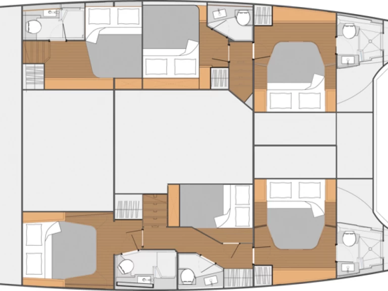 Fountaine Pajot Saba 50 charter bareboat eller skeppad i Belize City