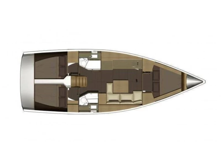 Yacht charter Roses billig Dufour 382 Grand Large