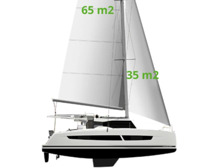 Hyra Katamaran  med eller utan skeppare Fountaine Pajot Le Marin 
