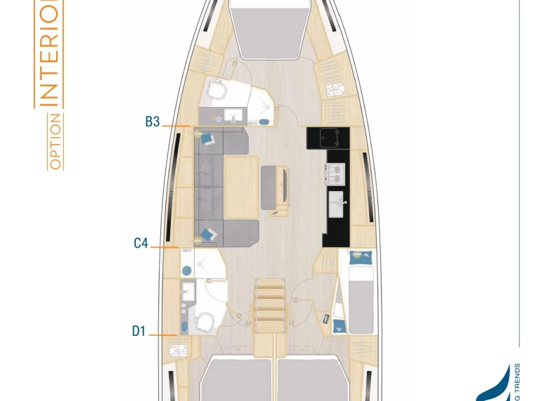 Hyr en Hanse Hanse 460 Marseille 