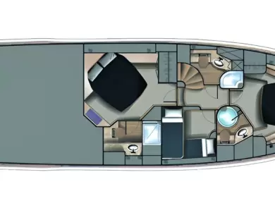 Numarine 55 FLY charter bareboat eller skeppad i Palma de Mallorca