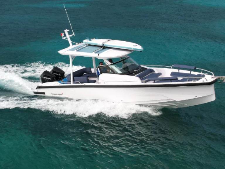 Uthyrning Anse Marcel - Axopar 29 Sun Top av Samboat 