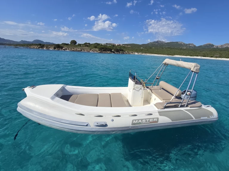 Hyra RIB med eller utan skeppare Master Cugnana Verde 