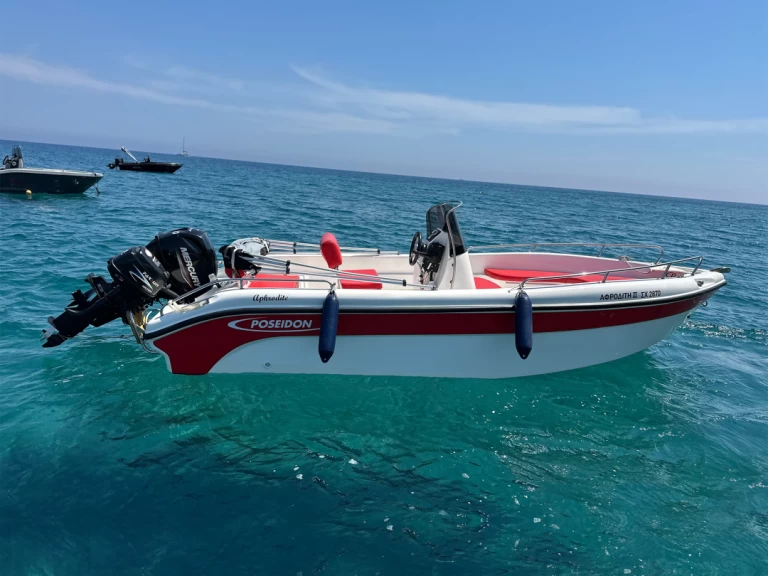 Båtuthyrning Poseidon BLU WATER 185 i Agía Kiriakí på Samboat 