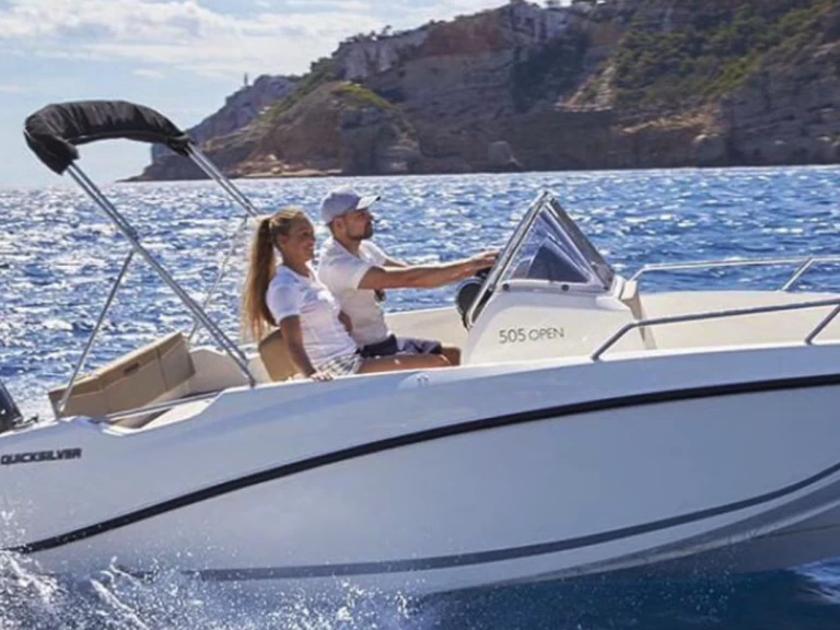 Uthyrning Motorbåt  i Mandelieu-la-Napoule - Quicksilver Activ 505 Open