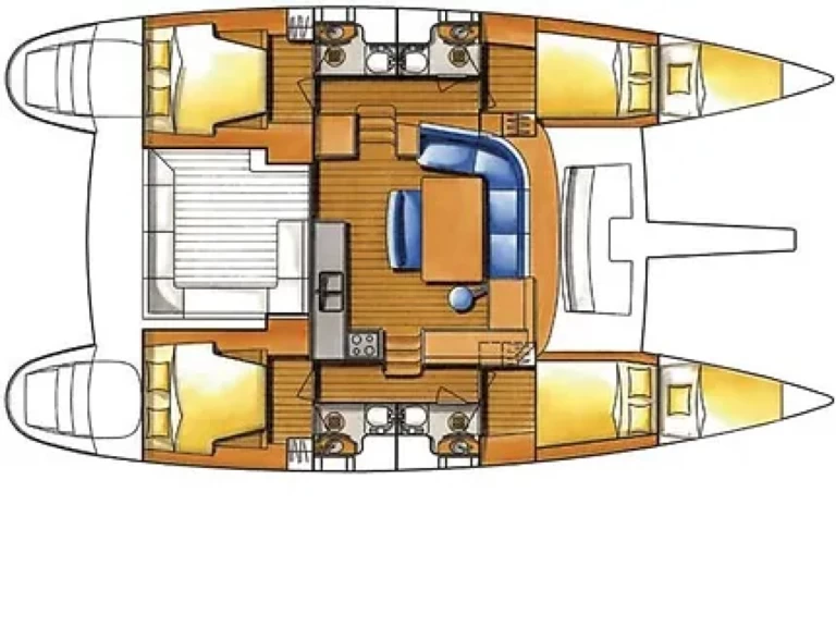 Katamaran  för uthyrning Barcelona till det bästa priset 