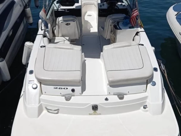 Sea Ray SLX 250 charter bareboat eller skeppad i Marbella 