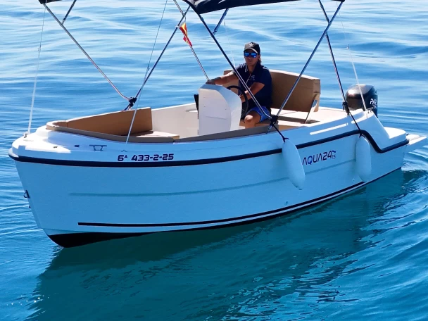 Motorbåt  för uthyrning Benalmadena till det bästa priset 