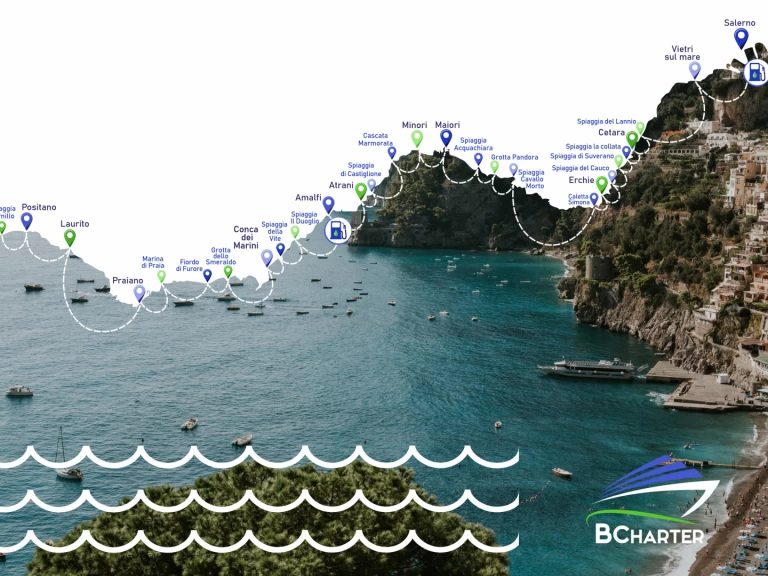 Doriano Marine Domar F600 charter bareboat eller skeppad i Porto di Salerno