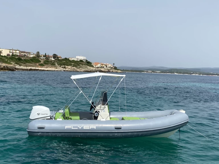 Hyra RIB med eller utan skeppare Flyer Porto di Alghero 